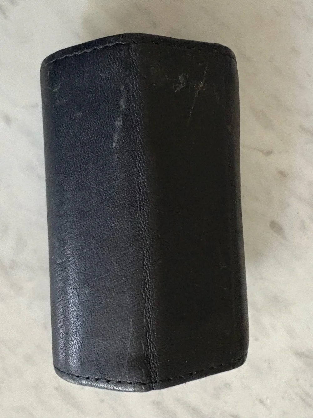 Coach Lipstick Holder / Mini Case – Black Leather Snap Closure - Picture 5 of 5